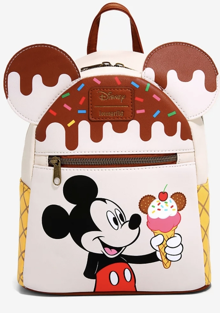 Loungefly Disney Mickey Mouse Ice Cream Mini Backp